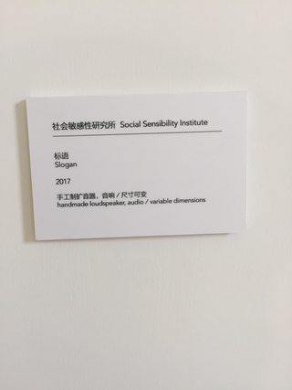 Wei Chengcheng 武淑清 & Li Zhan 李占 / Social Sensibility R&D Department